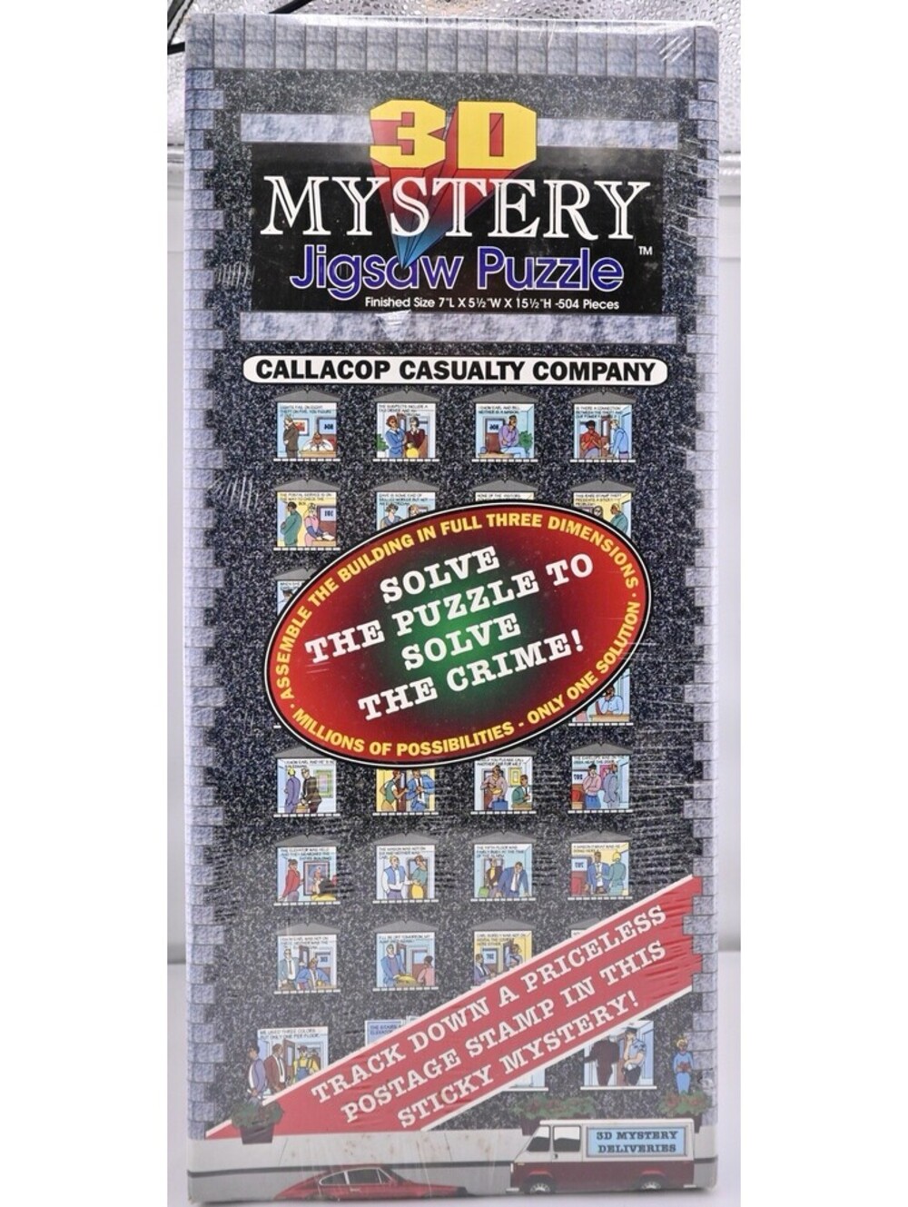 3D Mystery Jigsaw Puzzle Callacop Casualty Company Buffalo Games